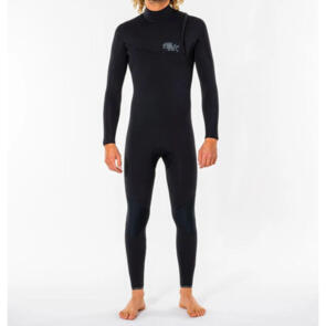 PEAK WETSUITS BY RIP CURL 2023 CLIMAX PRO ZIP FREE 4/3MM GB STEAMER BLACK