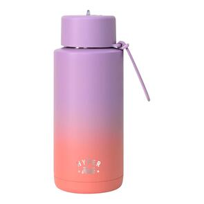 HYPER RIDE FADE TRIPLE WALL VACUUM INSULATED CERAMIC STAINLESS WATER BOTTLE 30OZ (1L)