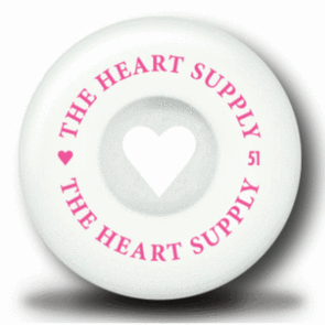 THE HEART SUPPLY CLEAN HEART WHEELS PINK 51MM