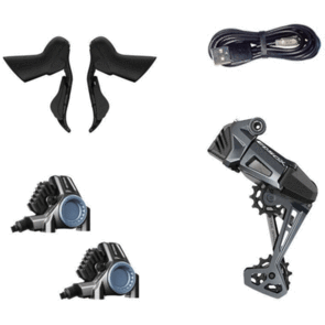 WHEELTOP GROUPSET EDS GRAVEL GEX GEX-RX7701-SGS CARBON LONG CAGE (10-52T) WITH BR-RA7800 BRAKE CALIPERS