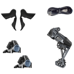 WHEELTOP GROUPSET EDS GRAVEL GEX GEX-RX7700-GS CARBON MID CAGE (10-46T) WITH BR-RA7800 BRAKE CALIPERS