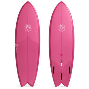 WILDFLOWER SWEET PEA - HOT PINK SURFBOARD