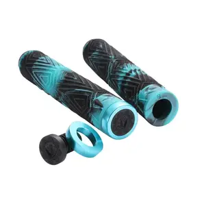 ENVY SCOOTERS WILLIAM SCOTT GRIPS - BLACK/TEAL