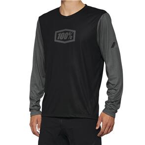 100% AIRMATIC LS JERSEY BLACK 