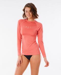 RIP CURL WETSUITS 2021 GOLDEN RAYS L/SL UV CORAL