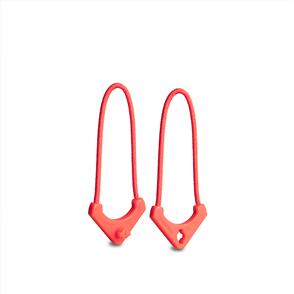 WANDRD  WORRYLESS TAMPER-PROOF ZIPPER PULLERS ARCHES RED 6PK