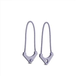 WANDRD  WORRYLESS TAMPER-PROOF ZIPPER PULLERS UYUNI PURPLE 6PK