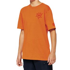 100% SMASH YOUTH T-SHIRT ORANGE 