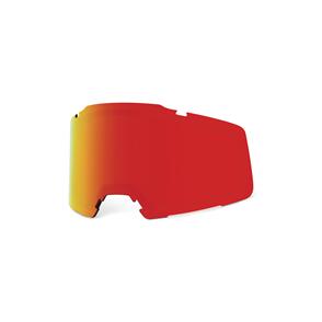 100% OKAN REPL LENS - HIPER DUAL PANE MIRROR RED