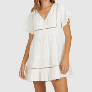 BILLABONG CAMDEN DRESS SALT CRYSTAL