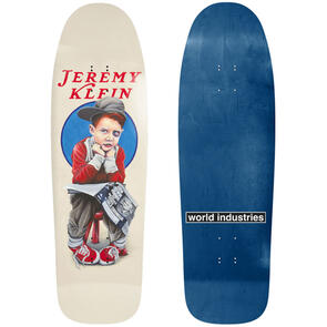 WORLD INDUSTRIES BLACK EYE KID EX7 JEREMY KLEIN 9.4