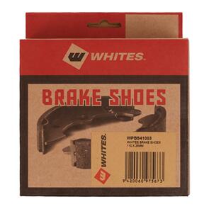 WHITES BRAKE SHOES 110 X 25MM