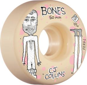 BONES WHEELS STF COLLINS BLACK SHEEP V3 SLIMS 99A 50MM