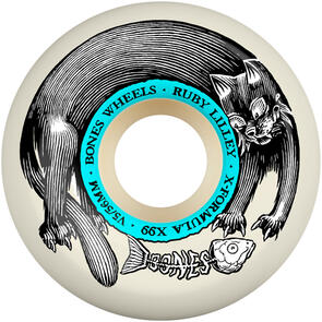 BONES WHEELS X-FORMULA - LILLEY BLACK CAT PRO - V5 SIDECUTS 99A 56MM V5