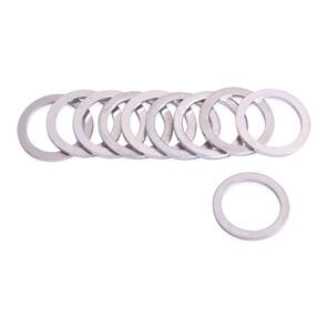 WHITES CRUSH WASHER - ALUMINIUM 14 X 22 X 1.5 (100PCS/PK)