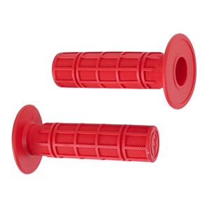 WHITES MX FULL WAFFLE GRIP - RED