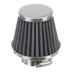 WHITES POD TYPE POWER FILTER - CHROME END CAP - 35MM I.D