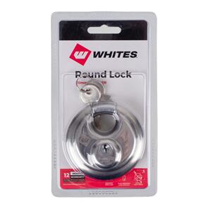 WHITES WMP ROUND LOCK - 70MM DIAM.