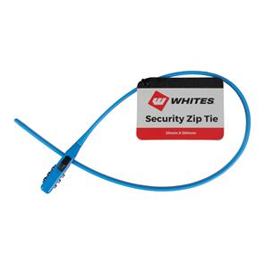 WHITES WPSZTB WMP SECURITY ZIP TIE 20MM X 530MM