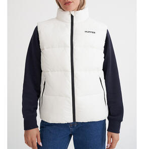 HUFFER 2025 STREET PUFFER VEST WHITE