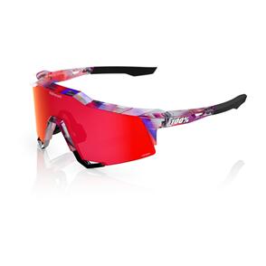 100 PERCENT BIKE SPEEDCRAFT SL - FDJ GLOSS TRANSLUCENT RED/BLUE - HIPER FIRE RED MIRROR