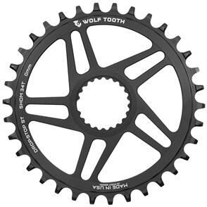 WOLF TOOTH DM SHIMANO 0 OFFSET (55CL) CHAINRING FOR SHIMANO 12 SPD - 34T