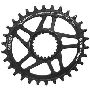 WOLF TOOTH ELLIPTICAL DM CHAINRING FOR SHIMANO DIRECT MOUNT - SHIMANO 12 SPD - 30T