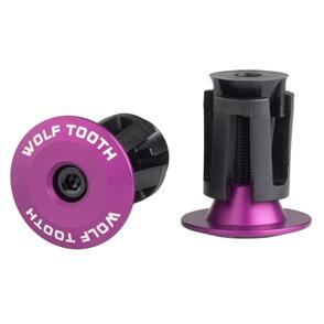WOLF TOOTH ALLOY BAR END PLUGS - PURPLE