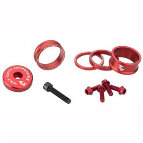 WOLF TOOTH ANODIZED BLING KIT - RED