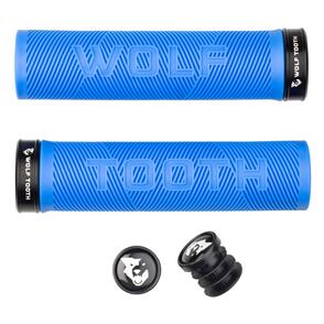 WOLF TOOTH ECHO GRIPS - BLUE/BLACK