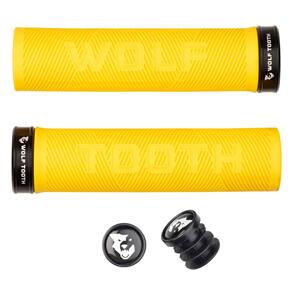 WOLF TOOTH ECHO GRIPS - YELLOW/BLACK