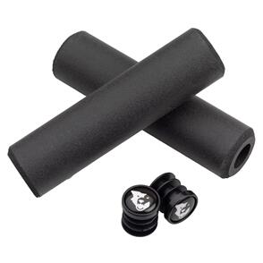 WOLF TOOTH FAT PAW 9.5MM GRIPS - BLACK
