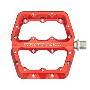 WOLF TOOTH WAVEFORM PEDALS - SMALL - RED