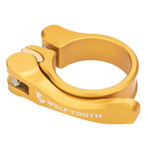 WOLF TOOTH SEATPOST CLAMP 34.9MM - GOLD QR