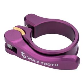WOLF TOOTH SEATPOST CLAMP 34.9MM - PURPLE QR