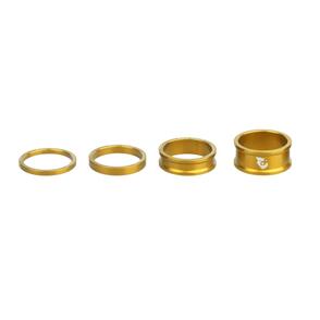 WOLF TOOTH SPACER KIT 3, 5, 10, 15MM - GOLD