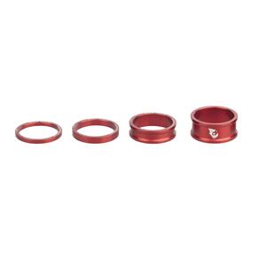 WOLF TOOTH SPACER KIT 3, 5, 10, 15MM - RED