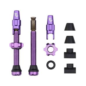 WOLF TOOTH TUBELESS VALVE STEM KIT FOR CLIK VALVE - 44MM ULTRAVIOLET PURPLE