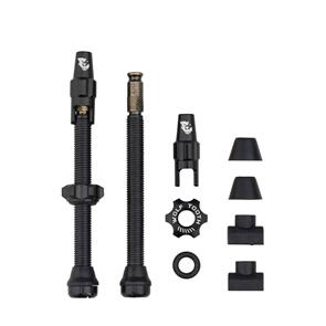 WOLF TOOTH TUBELESS VALVE STEM KIT FOR CLIK VALVE - 60MM BLACK