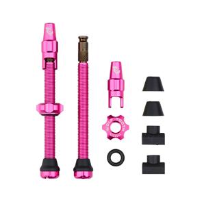 WOLF TOOTH TUBELESS VALVE STEM KIT FOR CLIK VALVE - 60MM PINK