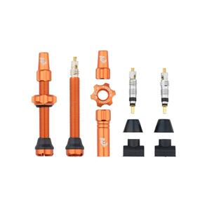 WOLF TOOTH TUBELESS VALVE STEM KIT - 44MM - ORANGE