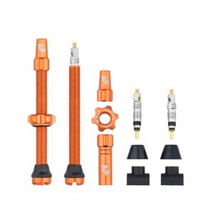 WOLF TOOTH TUBELESS VALVE STEMS 60MM ORANGE