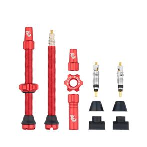 WOLF TOOTH TUBELESS VALVE STEMS 60MM RED