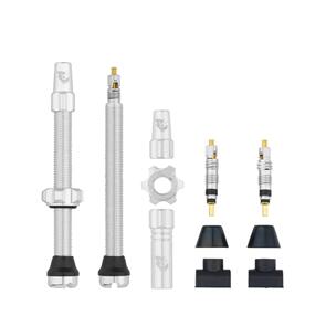 WOLF TOOTH TUBELESS VALVE STEMS 60MM RAW SILVER