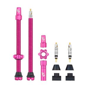 WOLF TOOTH TUBELESS VALVE STEMS 80MM PINK