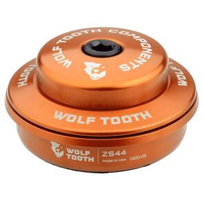 WOLF TOOTH ZS44/28.6 UPPER HEADSET 6MM STACK - ORANGE