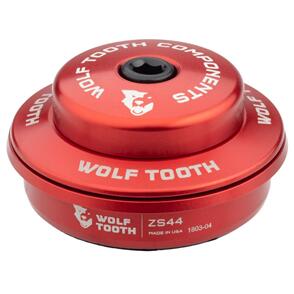 WOLF TOOTH ZS44/28.6 UPPER HEADSET 6MM STACK - RED