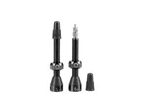 TUBOLIGHT  TUBOLIGHT TUBELESS VALVE PAIR 40MM BLACK