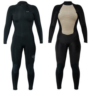 XCEL WETSUITS 2025 WOMENS AXIS 3/2MM BACK ZIP STEAMER BLACK