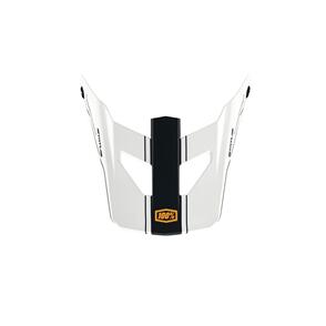 100% STATUS REPL VISOR YOUTH CARBY/SILVER